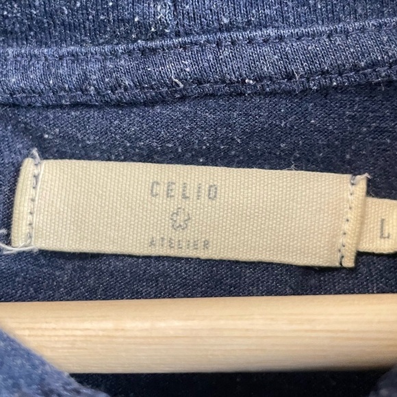 Celio Blue Pull Over Hoodie - Picture 2 of 5